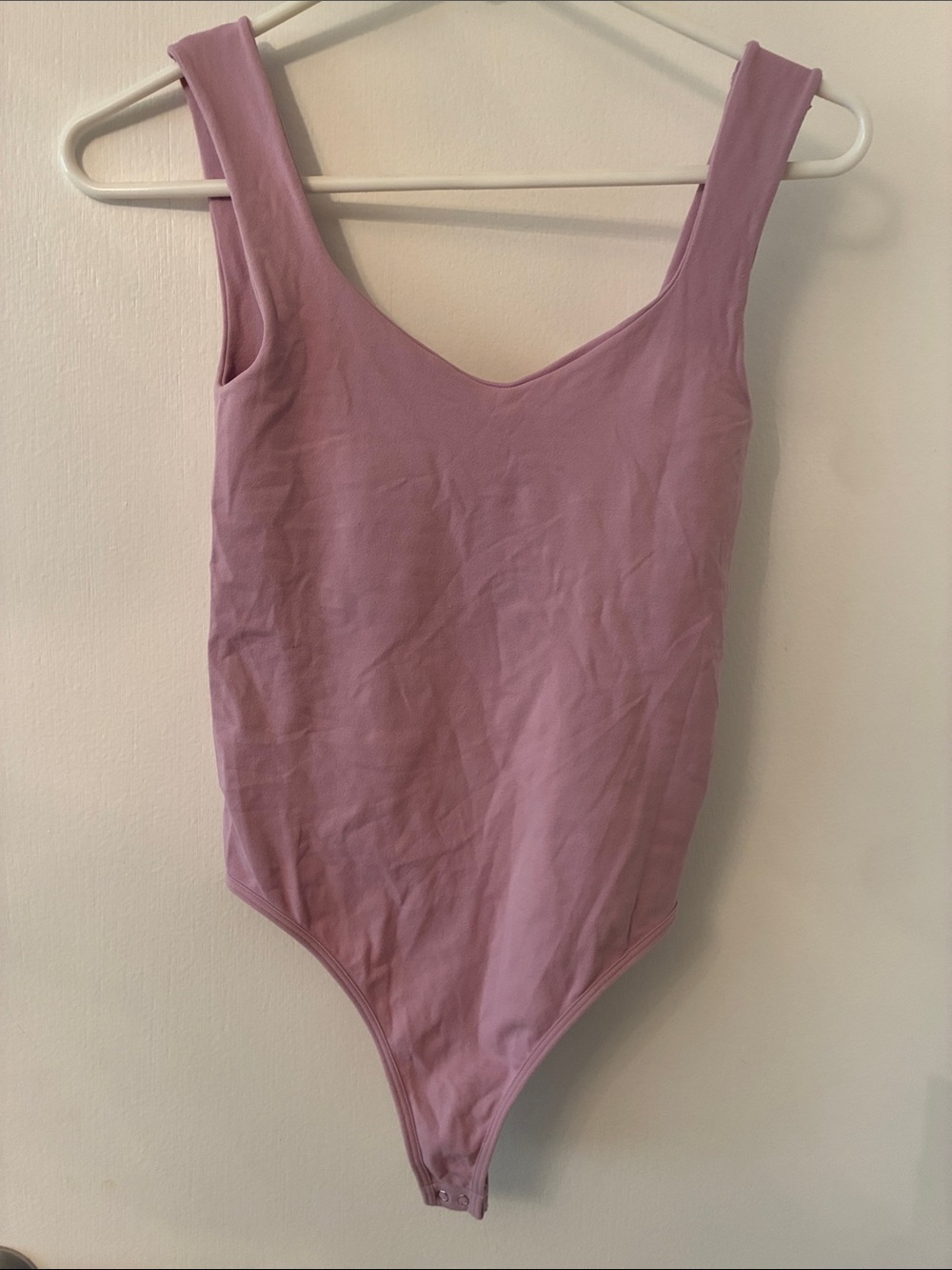 Free people Mauve Tank One-Piece Bodysuit